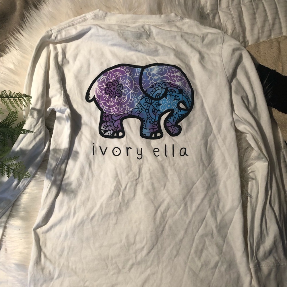 Ivory Ella long sleeve shirt